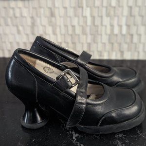 Fluevog Mini Gorgeous Low-heeled Mary Jane